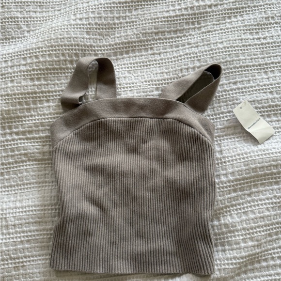 Abercrombie knit cropped tank - Picture 1 of 2